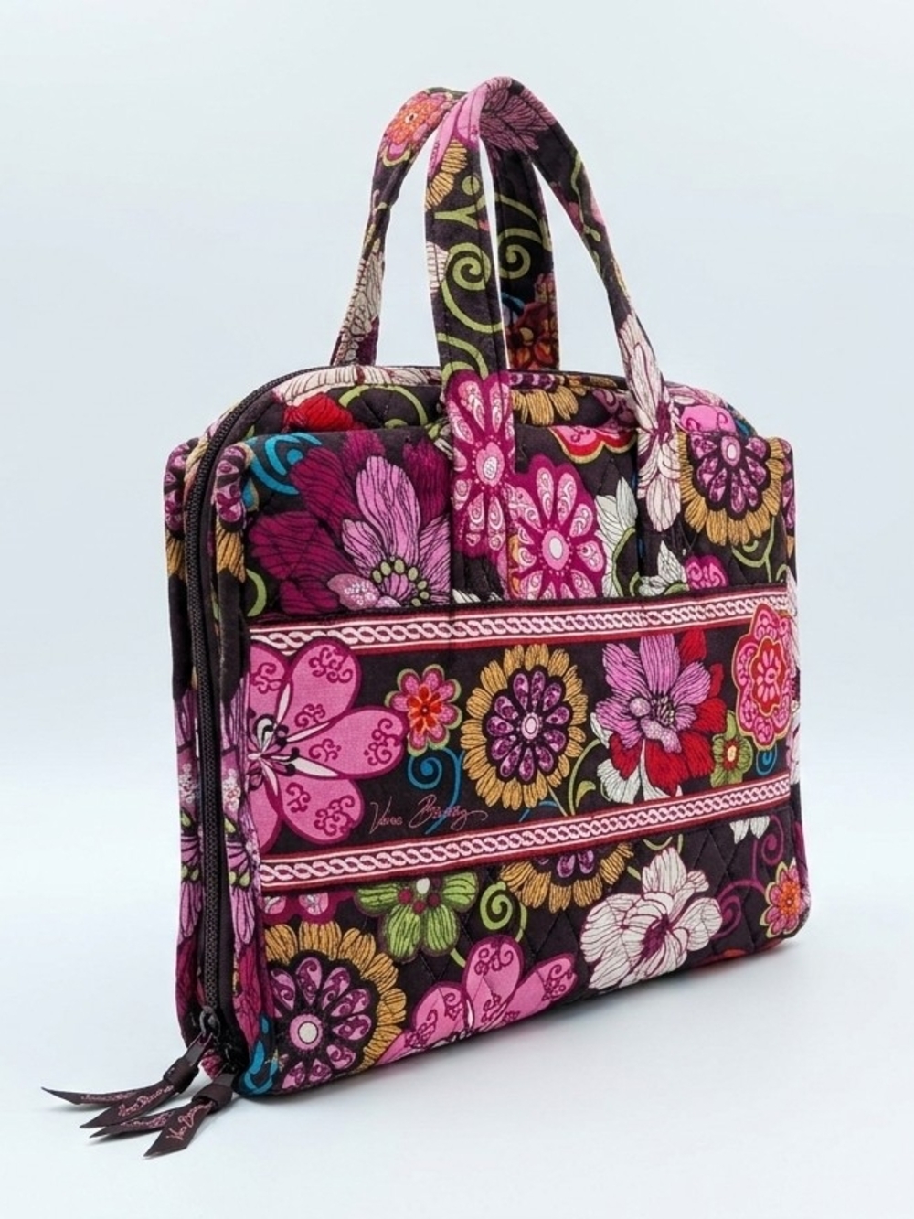 Vera Bradley Pink Floral Quilted Tote